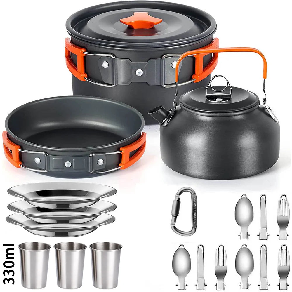 Camping Cooking Set Camping Cookware Travel 