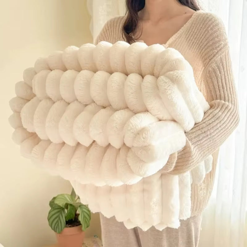 1Pc Throw Blanket for Bed 
