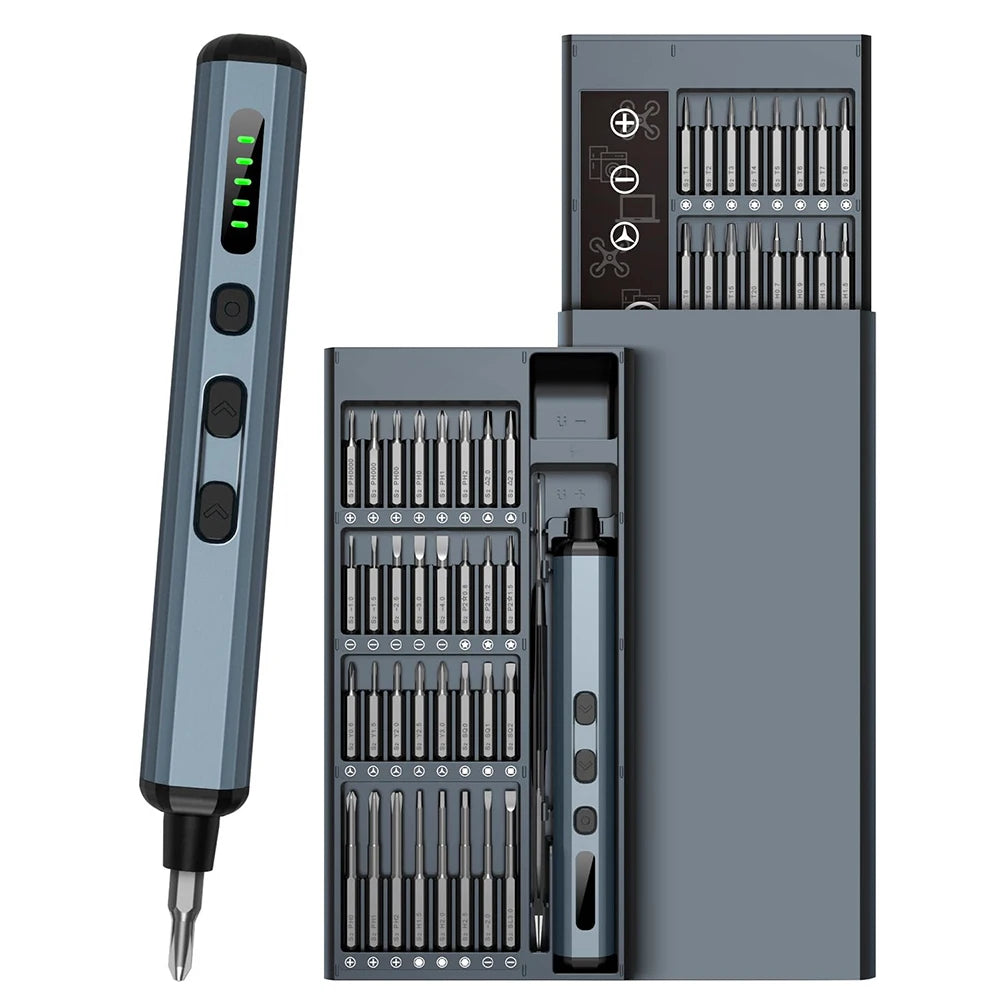 68 in 1 Electric Screwdriver Set 5 Torque Settings Precision 