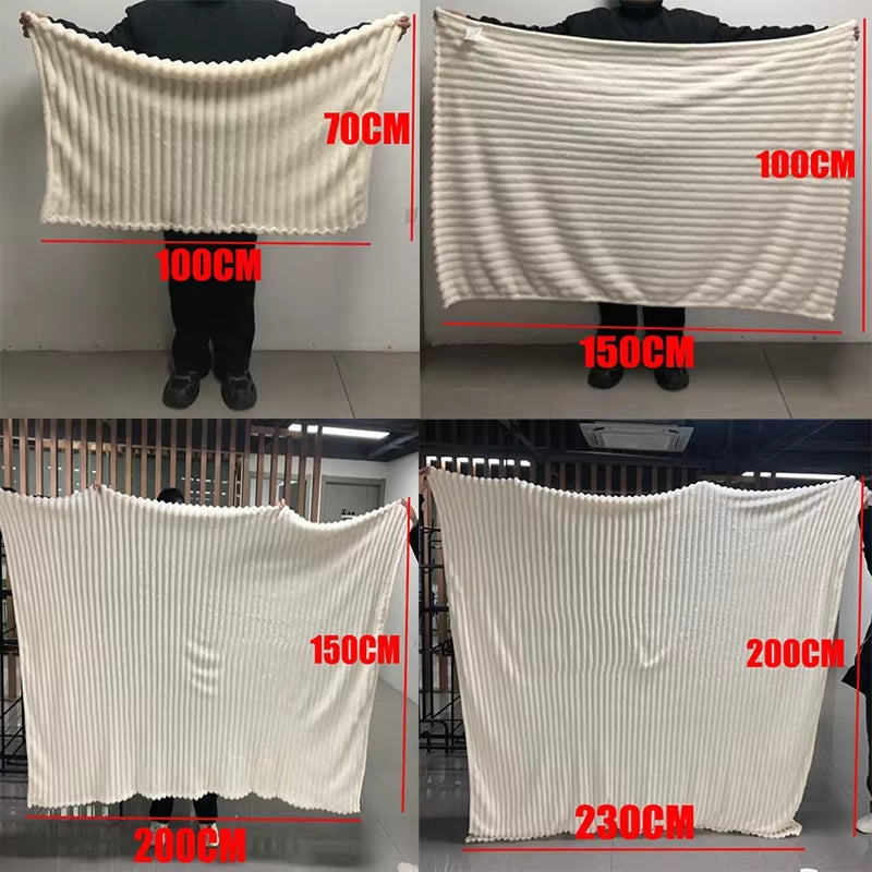 1Pc Throw Blanket for Bed 