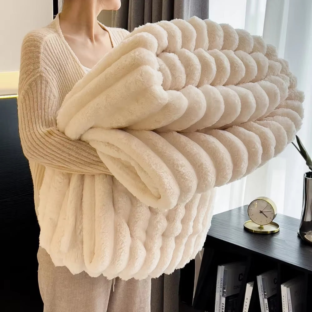 1Pc Throw Blanket for Bed 