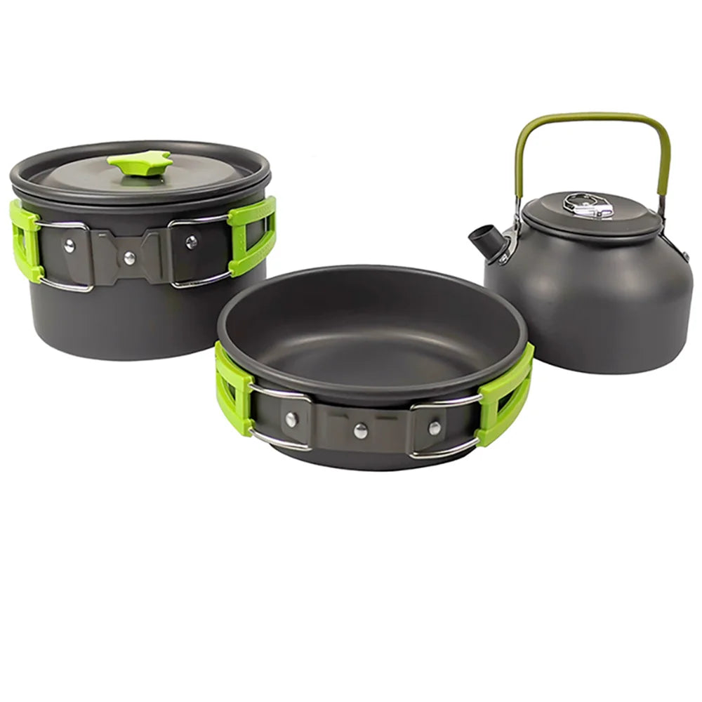Camping Cooking Set Camping Cookware Travel 