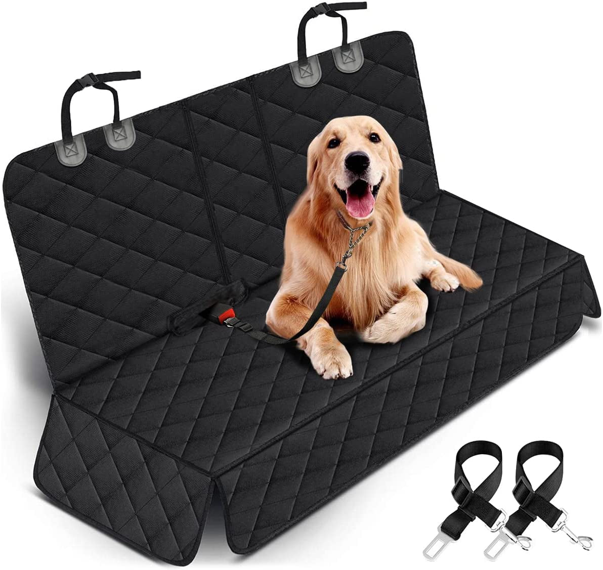 Dog Car Seat Cover, Back Seat Cover for Dogs 