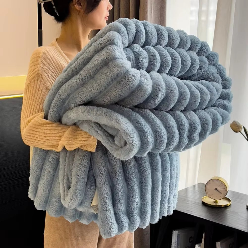 1Pc Throw Blanket for Bed 