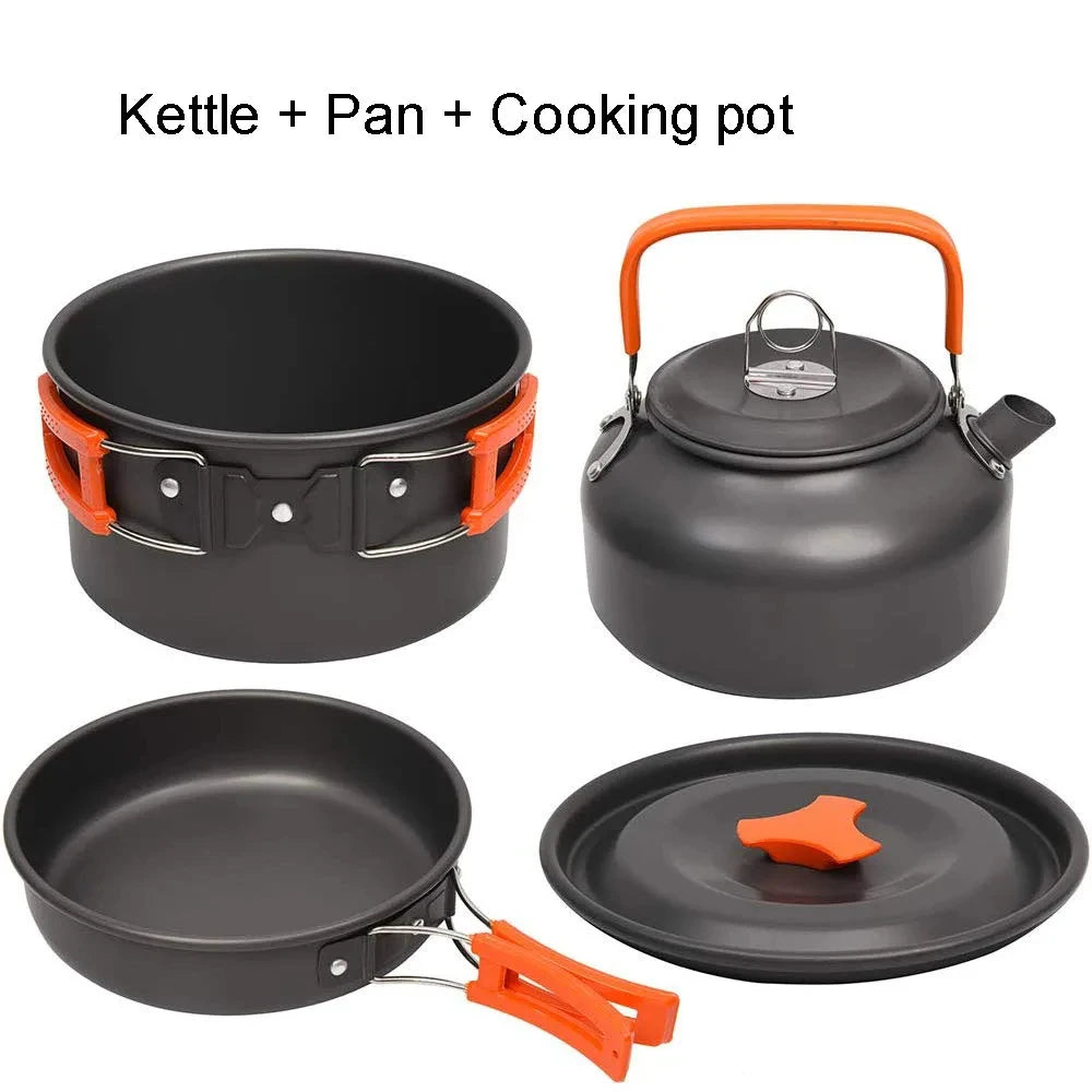 Camping Cooking Set Camping Cookware Travel 