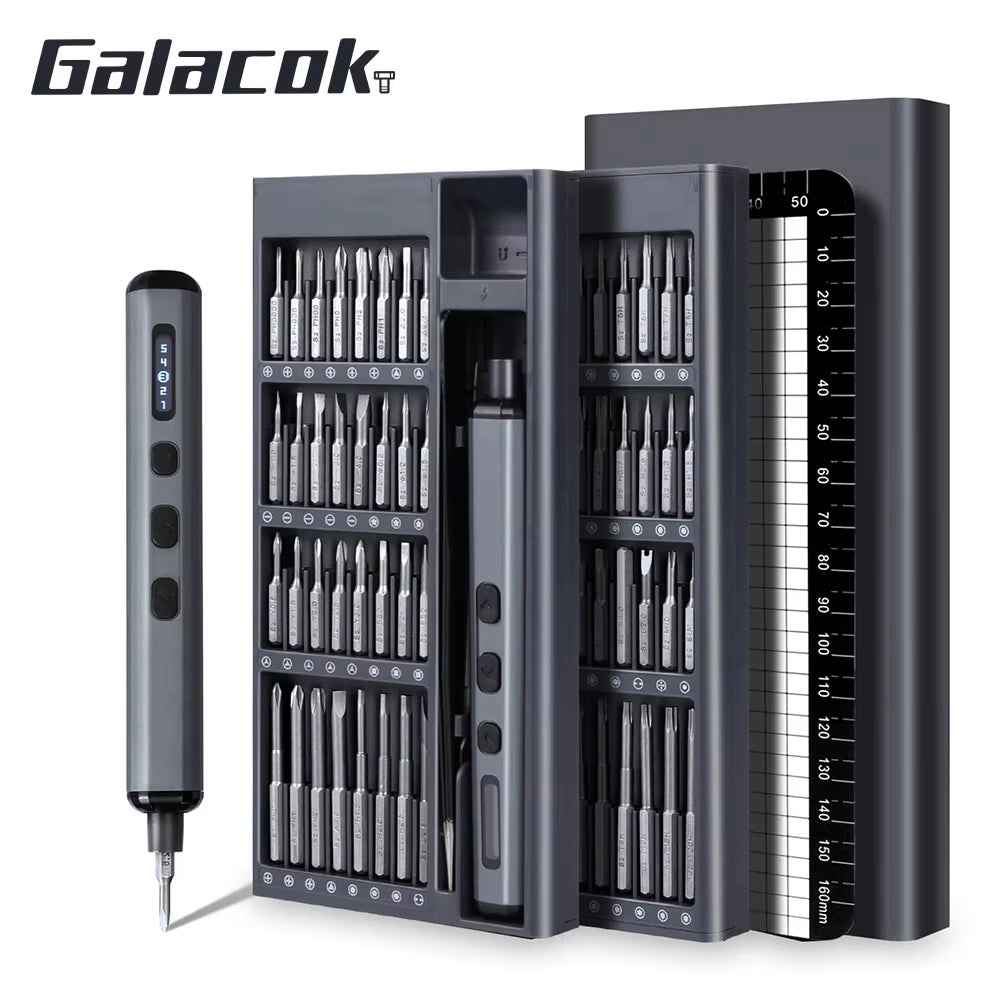 68 in 1 Electric Screwdriver Set 5 Torque Settings Precision 