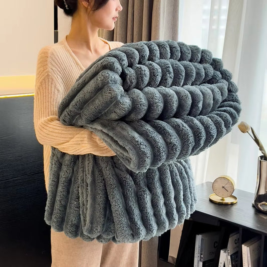 1Pc Throw Blanket for Bed 